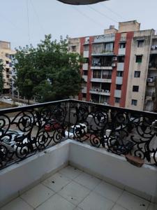Balcony Image of 1395 Sq.ft 3 BHK Apartment / Flat for sale in Rudra Square H And I Block, Bodakdev Ahmedabad for Rs. 8500000