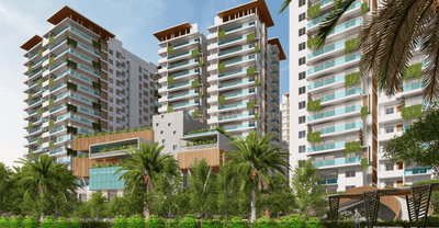 Image of 2180 Sq.ft 3 BHK Apartment / Flat for sale in Ananda The Drizzle, Narsingi, Hyderabad for Rs. 18500000
