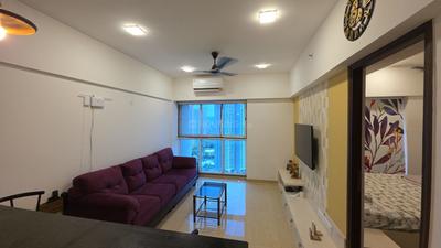 Living Room Image of 639 Sq.ft 1 BHK Apartment / Flat for sale in Lodha Belmondo, Gahunje Pune for Rs. 7400000