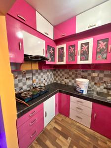 Kitchen Image of 1361 Sq.ft 3 BHK Apartment / Flat for rent in  Shobha Kunj, Ashiana Digha Road Patna for Rs. 25000