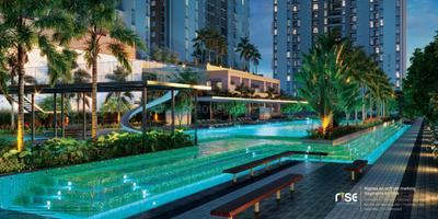 Image of 638 Sq.ft 2 BHK Apartment / Flat for sale in Merlin Rise, Rajarhat, Kolkata for Rs. 6600000