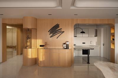 Kitchen Image of 2700 Sq.ft 4 BHK Apartment / Flat for sale in Riviera Springs, Shela Ahmedabad for Rs. 32500000