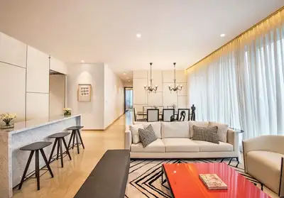 Hall Image of 1295 Sq.ft 3 BHK Apartment / Flat for sale in Neelkanth Krishna B Wing, Thane West Thane for Rs. 18900000