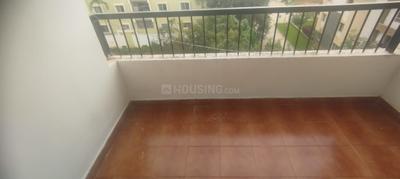 Balcony Image of 1375 Sq.ft 3 BHK Apartment / Flat for rent in Krishna Mystiq, Basapura Bengaluru for Rs. 34000