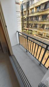Balcony Image of 702 Sq.ft 1 BHK Apartment / Flat for sale in Parwati Colossal, Kalyan East Kalyan for Rs. 3499000