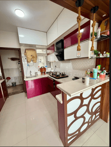 Image of 1575 Sq.ft 3 BHK Apartment / Flat for rent in SJR Blue Waters, Parappana Agrahara, Bengaluru for Rs. 64000