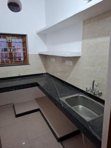 Kitchen Image of 1200 Sq.ft 1 BHK Builder Floor for rent in Gomti Nagar Lucknow for Rs. 14500