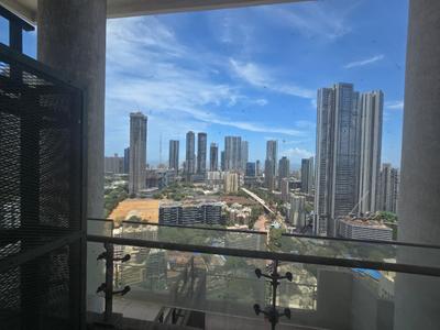 Balcony Image of 2400 Sq.ft 3 BHK Apartment / Flat for rent in Lower Parel Mumbai for Rs. 390000
