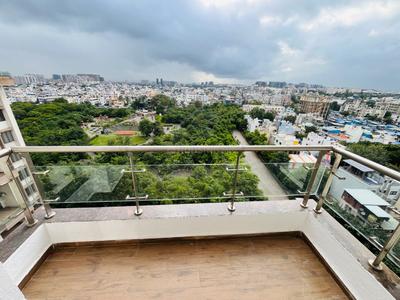Balcony Image of 1050 Sq.ft 2 BHK Apartment / Flat for rent in Raja Bahadur Pittie Kourtyard D Tower, Kharadi Pune for Rs. 41000