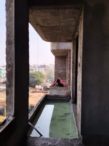 Balcony Image of 1055 Sq.ft 3 BHK Apartment / Flat for sale in Bhawrasla Indore for Rs. 7500000