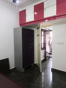 Bedroom Image of 900 Sq.ft 1 BHK Builder Floor for rent in Panduranga Nagar Bengaluru for Rs. 17800
