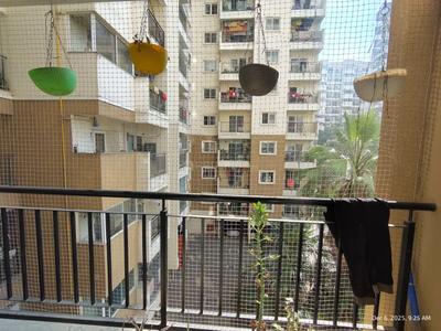 Balcony Image of 1120 Sq.ft 3 BHK Apartment / Flat for rent in SNN Raj Serenity Phase 2, Akshayanagar Bengaluru for Rs. 46000