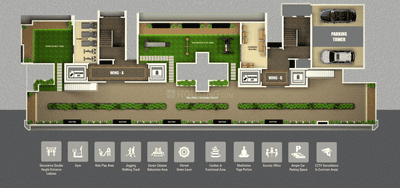 Image of 519 Sq.ft 2 BHK Apartment / Flat for sale in Adityaraj Royale, Vikhroli East, Mumbai for Rs. 14000000