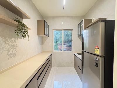 Kitchen Image of 616 Sq.ft 1 BHK Apartment / Flat for sale in Dombivli East Thane for Rs. 3799000