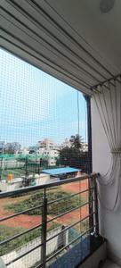 Balcony Image of 710 Sq.ft 1 BHK Apartment / Flat for rent in Byatarayanapura CMC And OG Part Bengaluru for Rs. 23000