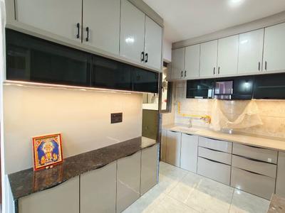 Kitchen Image of 2260 Sq.ft 3 BHK Apartment / Flat for rent in Keshav Elitus, Randesan Gandhinagar for Rs. 34000