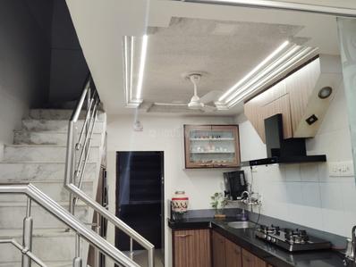 Kitchen Image of 720 Sq.ft 3 BHK Duplex for sale in Parkland Ocean Enclave, Sadguru Nagar Rajkot for Rs. 8800000