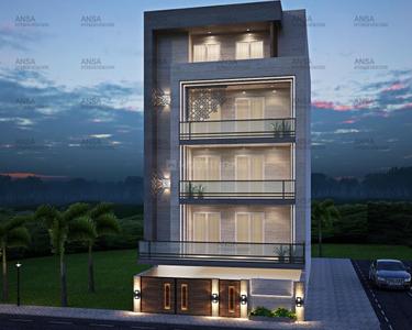 Building Image of 1215 Sq.ft 3 BHK Builder Floor for sale in Ashok Vihar New Delhi for Rs. 18000000