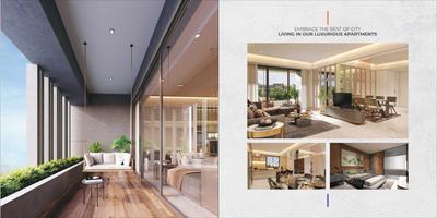 Balcony Image of 3600 Sq.ft 4 BHK Apartment / Flat for sale in Aaryarath Vibgyor, Satellite Ahmedabad for Rs. 32500000