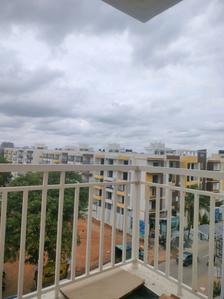 Bedroom Two Image of 1580 Sq.ft 3 BHK Apartment / Flat for rent in ATZ Areva, Balagere Bengaluru for Rs. 50000
