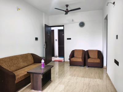 Living Room Image of 635 Sq.ft 1 BHK Apartment / Flat for rent in VTP Leonara H Building, Mahalunge Pune for Rs. 26000
