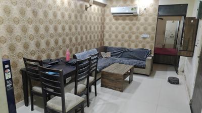 Living Room Image of 800 Sq.ft 3 BHK Apartment / Flat for rent in Jagatpura Jaipur for Rs. 24000