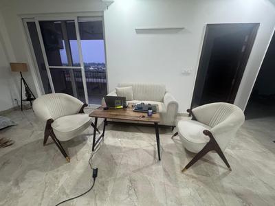 Hall Image of 936 Sq.ft 3 BHK Apartment / Flat for rent in Uptown Skylla, PR7 Airport Road Zirakpur for Rs. 40000