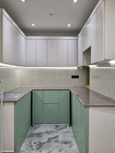 Kitchen Image of 900 Sq.ft 3 BHK Apartment / Flat for sale in Nangli Sakrawati New Delhi for Rs. 7300000