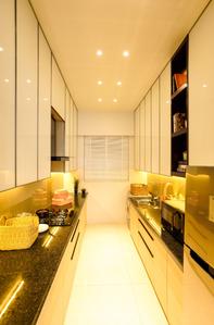 Kitchen Image of 828 Sq.ft 2 BHK Apartment / Flat for sale in M K Fatima Residency, Umerkhadi Mumbai for Rs. 23500000