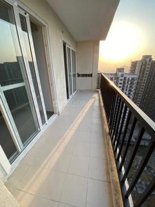 Balcony Image of 2100 Sq.ft 4 BHK Apartment / Flat for rent in Terrace Homes, Noida Extension Greater Noida for Rs. 30000