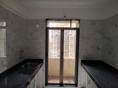 Kitchen Image of 750 Sq.ft 1 BHK Apartment / Flat for rent in Parijat Gardens, Kasarvadavali Thane for Rs. 16002