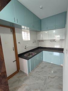 Kitchen Image of 1000 Sq.ft 2 BHK Builder Floor for rent in Bilekahalli Bengaluru for Rs. 30000