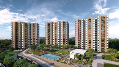 Image of 1079 Sq.ft 2 BHK Apartment / Flat for sale in Mahindra Aqualily, Thirutheri R.F., Chennai for Rs. 6900000