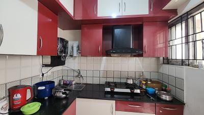 Kitchen Image of 957 Sq.ft 2 BHK Apartment / Flat for sale in Jayalakshmi Ravoos Nandan, K R Puram Bengaluru for Rs. 7400000