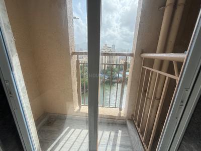 Balcony Image of 600 Sq.ft 1 BHK Apartment / Flat for sale in Kasarvadavali Thane for Rs. 5700000
