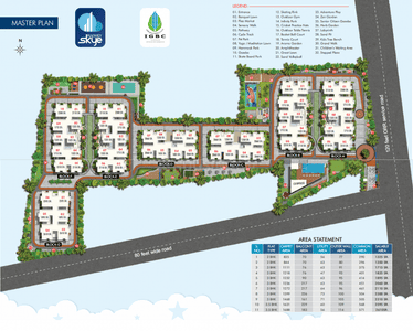 Image of 1715 Sq.ft 3 BHK Apartment / Flat for sale in Radhey Skye, Pati, Sangareddy for Rs. 12519500