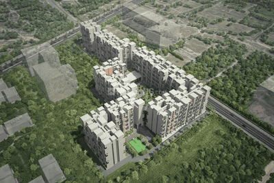 Image of 901 Sq.ft 2 BHK Apartment / Flat for sale in Rohan Abhilasha 4, Wagholi, Pune for Rs. 6000000
