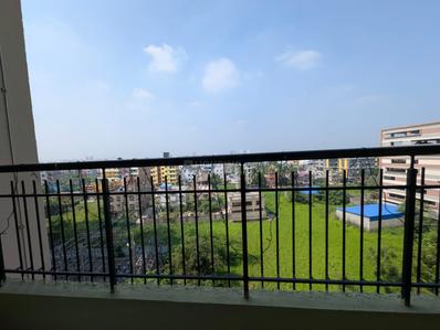 Balcony Image of 1050 Sq.ft 2 BHK Apartment / Flat for sale in Siddha Happyville , Rajarhat Kolkata for Rs. 8300000