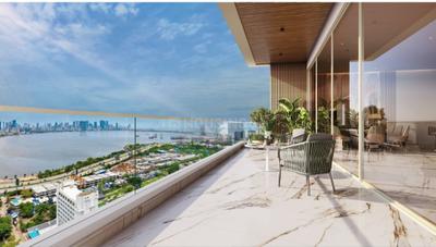 Balcony Image of 1390 Sq.ft 3 BHK Apartment / Flat for sale in Hiranandani Bay Heights, Bandra West Mumbai for Rs. 112300000