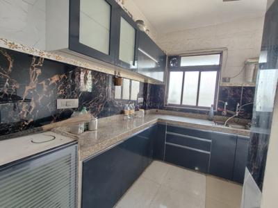 Kitchen Image of 1200 Sq.ft 2 BHK Apartment / Flat for rent in Gurudatta Bhaurao Park, Rabale Navi Mumbai for Rs. 26500