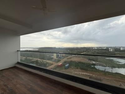 Balcony Image of 2200 Sq.ft 3 BHK Apartment / Flat for rent in Om Sree Skypark, Kompally Hyderabad for Rs. 60000