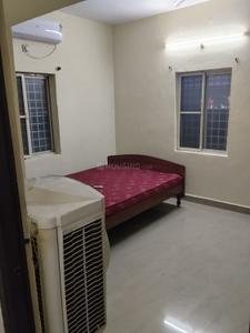 Bedroom Image of 550 Sq.ft 1 BHK Builder Floor for rent in Kondapur Hyderabad for Rs. 20000