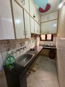 Kitchen Image of 600 Sq.ft 2 BHK Builder Floor for rent in Uttam Nagar New Delhi for Rs. 15000