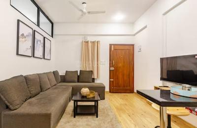 Hall Image of 750 Sq.ft 1 BHK Builder Floor for rent in HSR Layout Bengaluru for Rs. 40000