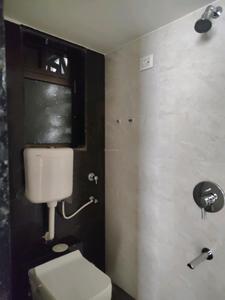 Common Bathroom Image of 550 Sq.ft 1 BHK Apartment / Flat for rent in Puraniks Kanchan Pushp Society, Kasarvadavali Thane for Rs. 19999