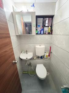 Bathroom Image of 1400 Sq.ft 3 BHK Apartment / Flat for sale in Kavisha Panorama, Bopal Ahmedabad for Rs. 8300000