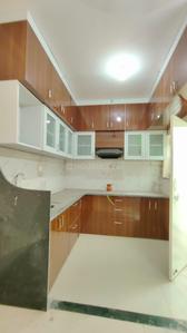 Kitchen Image of 800 Sq.ft 2.5 BHK Builder Floor for rent in Raj Minal Residency, Ayodhya Bypass Bhopal for Rs. 30000