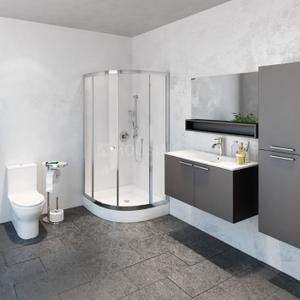 Bathroom Image of 2050 Sq.ft 3 BHK Apartment / Flat for sale in Kakad Mansion, Santacruz West Mumbai for Rs. 105000000