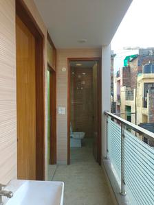 Bedroom One Image of 1080 Sq.ft 3 BHK Builder Floor for sale in Anand Parbat New Delhi for Rs. 13000000