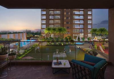 Balcony Image of 1992 Sq.ft 3 BHK Apartment / Flat for sale in Vision Vanessa, Ravet Pune for Rs. 18500000